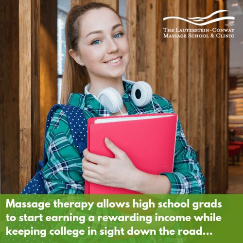 Why High School Grads Should Consider a Career in Massage Therapy